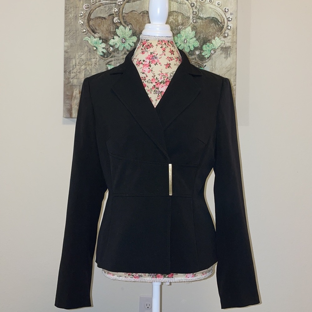 Calvin Klein blazer size 10 color black